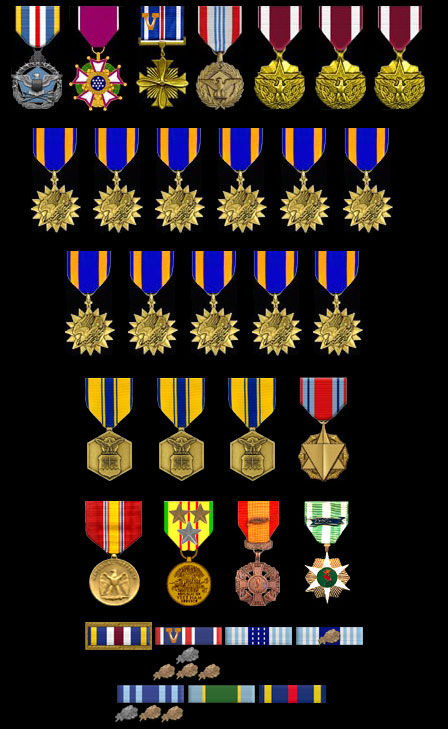 Bujalski medals and awards as listed
