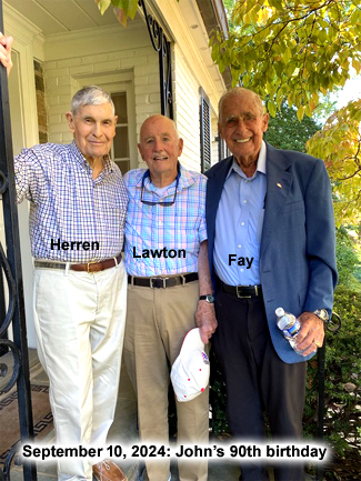 John Herren, George Lawton, Lee Fay